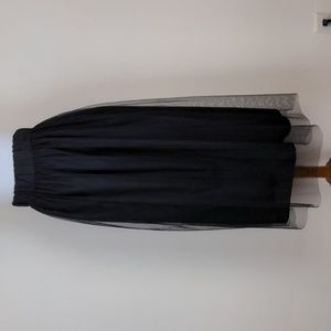Black Tulle Skirt